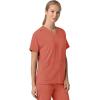 Carhartt Scrubs C13110 Women’s Force® Cross-Flex Modern Fit Oversized V(Dusty Cedar)
