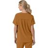 Carhartt Scrubs C13110 Women’s Force® Cross-Flex Modern Fit Oversized V(Fox Brown)
