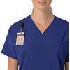 Carhartt Scrubs C13110 Women’s Force® Cross-Flex Modern Fit Oversized V(Galaxy Blue)