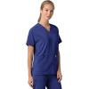 Carhartt Scrubs C13110 Women’s Force® Cross-Flex Modern Fit Oversized V(Galaxy Blue)