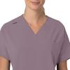 Carhartt Scrubs C13110 Women’s Force® Cross-Flex Modern Fit Oversized V(Lavender Mist)