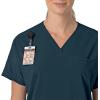 Carhartt Scrubs C13110 Women’s Force® Cross-Flex Modern Fit Oversized V(Navy)