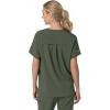 Carhartt Scrubs C13110 Women’s Force® Cross-Flex Modern Fit Oversized V(Olive)