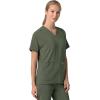 Carhartt Scrubs C13110 Women’s Force® Cross-Flex Modern Fit Oversized V(Olive)