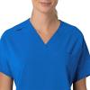 Carhartt Scrubs C13110 Women’s Force® Cross-Flex Modern Fit Oversized V(Royal)