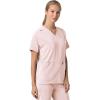 Carhartt Scrubs C13110 Women’s Force® Cross-Flex Modern Fit Oversized V(Soft Rose)