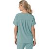 Carhartt Scrubs C13110 Women’s Force® Cross-Flex Modern Fit Oversized V(Summer Blue)