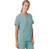 Carhartt Scrubs C13110 Women’s Force® Cross-Flex Modern Fit Oversized V(Summer Blue)