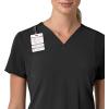 Carhartt Scrubs C13210 Women’s Force® Cross-Flex Modern Fit Flex Panel(Black)
