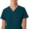 Carhartt Scrubs C13210 Women’s Force® Cross-Flex Modern Fit Flex Panel(Caribbean Blue)