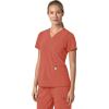 Carhartt Scrubs C13210 Women’s Force® Cross-Flex Modern Fit Flex Panel(Dusty Cedar)