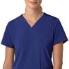 Carhartt Scrubs C13210 Women’s Force® Cross-Flex Modern Fit Flex Panel(Galaxy Blue)