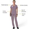 Carhartt Scrubs C13210 Women’s Force® Cross-Flex Modern Fit Flex Panel(Lavender Mist)