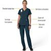 Carhartt Scrubs C13210 Women’s Force® Cross-Flex Modern Fit Flex Panel(Navy)