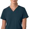 Carhartt Scrubs C13210 Women’s Force® Cross-Flex Modern Fit Flex Panel(Navy)