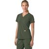 Carhartt Scrubs C13210 Women’s Force® Cross-Flex Modern Fit Flex Panel(Olive)