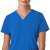 Carhartt Scrubs C13210 Women’s Force® Cross-Flex Modern Fit Flex Panel(Royal)