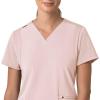Carhartt Scrubs C13210 Women’s Force® Cross-Flex Modern Fit Flex Panel(Soft Rose)