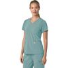Carhartt Scrubs C13210 Women’s Force® Cross-Flex Modern Fit Flex Panel(Summer Blue)