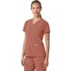 Carhartt Scrubs C13210 Women’s Force® Cross-Flex Modern Fit Flex Panel(Wild Rose)