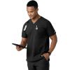 Carhartt Scrubs C16113 Force® Modern Fit V-Neck Top(Black)