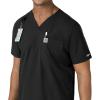 Carhartt Scrubs C16113 Force® Modern Fit V-Neck Top(Black)