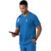 Carhartt Scrubs C16113 Force® Modern Fit V-Neck Top(Royal Blue)