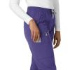 Carhartt Scrubs C51213 Women’s Force® Modern Fit Straight Leg Pant(Grape)