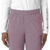 Carhartt Scrubs for Women, Force Crossflex StraightLeg Cargo Pants with Drawstring and 7 Pockets(Lavender Mist)