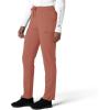 Carhartt Scrubs for Women, Force Crossflex StraightLeg Cargo Pants with Drawstring and 7 Pockets(Wild Rose)