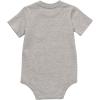 Carhartt Unisex Baby, Short-sleeve Bodysuit Pocket T-shirt(Grey Heather)