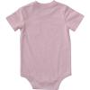 Carhartt Unisex Baby, Short-sleeve Bodysuit Pocket T-shirt(Rose Quartz)