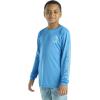 Carhartt Unisex Kids Long Sleeve Force Sun Defender T-Shirt(Bright Blue)