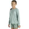 Carhartt Unisex Kids Long Sleeve Force Sun Defender T-Shirt(Med Green)