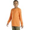 Carhartt Unisex Kids Long Sleeve Force Sun Defender T-Shirt(Orange)