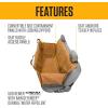 Carhartt Universal Fitted Nylon Duck Pet Hammock, Dog Back Seat Cover, Carhartt Brown(Carhartt Brown)