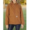 Carhartt Women’s Flame-Resistant Full Swing Quick Duck Sherpa-Lined Jacket(Carhartt Brown)