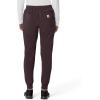 Carhartt Women’s Force Cross-Flex Modern Fit Cargo Jogger Scrub Pants(Dark Sepia)