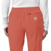 Carhartt Women’s Force Cross-Flex Modern Fit Cargo Jogger Scrub Pants(Dusty Cedar)