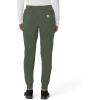 Carhartt Women’s Force Cross-Flex Modern Fit Cargo Jogger Scrub Pants(Olive)