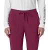 Carhartt Women’s Force Cross-Flex Modern Fit Cargo Jogger Scrub Pants(Wine)