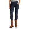 Carhartt Women’s Force Fitted Midweight Utility Legging(Navy)