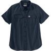 Carhartt Women’s Force Relaxed Fit Lightweight Short Sleeve Shirt(Navy)