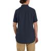 Carhartt Women’s Force Relaxed Fit Lightweight Short Sleeve Shirt(Navy)