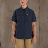 Carhartt Women’s Force Relaxed Fit Lightweight Short Sleeve Shirt(Navy)