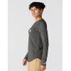 Carhartt Women’s Force Relaxed Fit Midweight Long-Sleeve Pocket T-Shirt(Carbon Heather)