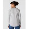 Carhartt Women’s Force Relaxed Fit Midweight Long-Sleeve Pocket T-Shirt(Heather Grey)