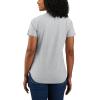 Carhartt Women’s Force Relaxed Fit Midweight Pocket T-Shirt(Blue Surf)
