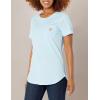 Carhartt Women’s Force Relaxed Fit Midweight Pocket T-Shirt(Powder Blue)