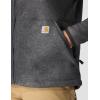 Carhartt Women’s Full-Zip Relaxed Fit Fleece Jacket(Carbon Heather)